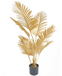 Konstgjord palm Areca guld 120 cm