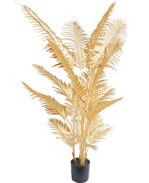 Konstgjord palm Areca guld 180 cm