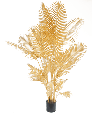 Konstgjord palm Areca guld 200 cm