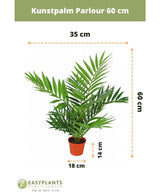 Konstgjord palm Parlour 60 cm