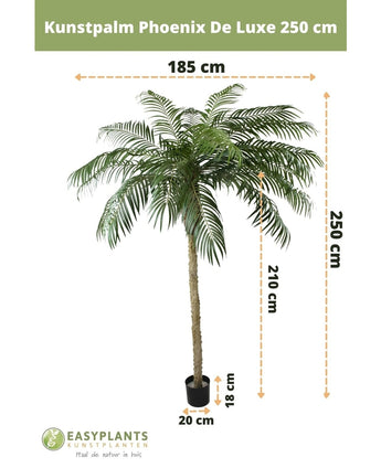 Konstgjord palm Phoenix De Luxe 250 cm