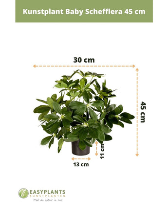 Konstgjord växt Baby Schefflera 45 cm