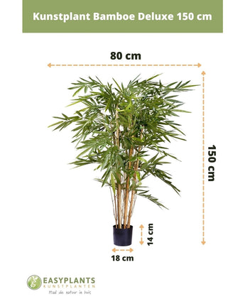 Konstgjord växt Bambu Deluxe 150 cm