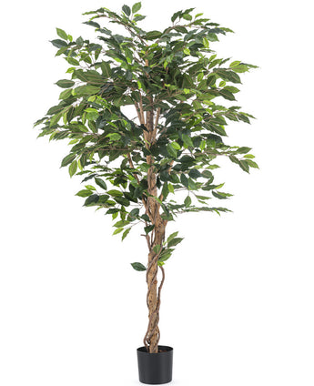 Konstgjord växt Ficus 180 cm brandhämmande