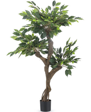 Konstgjord växt Ficus Crazy 120 cm