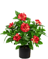 Konstgjord växt Gardenia 39 cm fuchsia