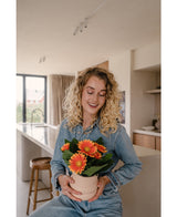 Konstgjord växt Gerbera 28 cm orange