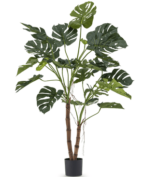 Konstgjord växt Monstera på stam 145 cm