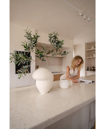 Konstgjort olivblad 90 cm UV