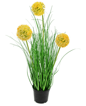 Konstgräsväxt Lök 50 cm flamskyddad