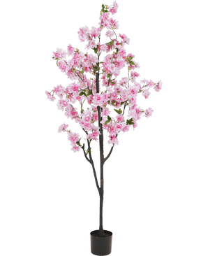 Konstgjord körsbärsblomma 180 cm rosa