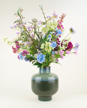 Artificiell bukett Silke Purple Rain 97 cm