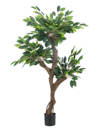 Konstgjord växt Ficus Crazy 120 cm