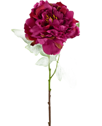 Konstgjord blomma Pion 61 cm rosa