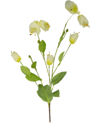 Konstgjord blomma Fritillary 94 cm vit